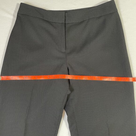 LOFT Laura Fit Trousers Dress Pants Size 8 Black Wide Leg Flowy Lined - Picture 9 of 16